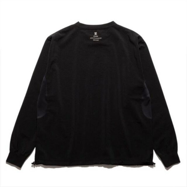 ロアーク ROARK RLTJPD1000 DELTA QD L/S CREW ロアーク EVALET ポロシャツ メンズ 吸汗速乾 接触冷感 ストレッチ 抗菌防臭 ドローコード 通気性 高機能Tシャツ 日本サイズ (250328)
