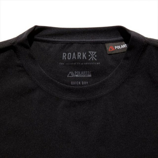 ロアーク ROARK RLTJPD1000 DELTA QD L/S CREW ロアーク EVALET ポロシャツ メンズ 吸汗速乾 接触冷感 ストレッチ 抗菌防臭 ドローコード 通気性 高機能Tシャツ 日本サイズ (250328)