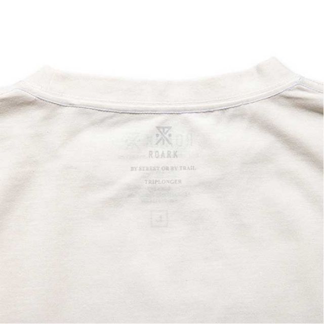 ロアーク tシャツ ROARK RTJF1122 "MEDIEVAL" FINE TECH DRY TEE 半袖 アウトドア 吸湿性 消臭機能 シンプル THE ROARK REVIVAL  メール便 (250612)