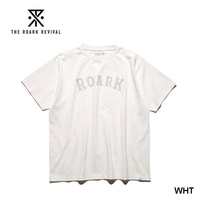 ロアーク tシャツ ROARK RTJF1122 "MEDIEVAL" FINE TECH DRY TEE 半袖 アウトドア 吸湿性 消臭機能 シンプル THE ROARK REVIVAL  メール便 (250612)