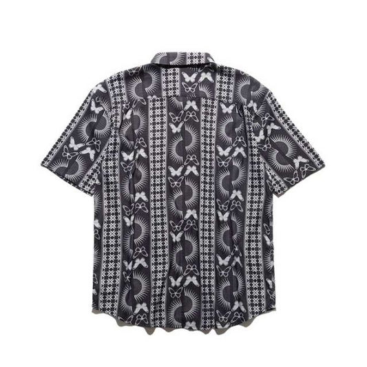 ロアーク シャツ ROARK RWJ1120 "SONS OF THE SUN" BLESS UP SS 半袖 春夏 伸縮性 耐久性 速乾性 ロアークリバイバル THE ROARK REVIVAL  メール便 (250612)