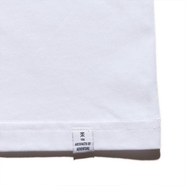 ロアーク ロングスリーブTシャツ ホワイト ロンT 長袖Tシャツ コットン 抗菌 防臭 メンズ NEVER FAILS RLTJ1200 NEVER L/S TEE WHT M