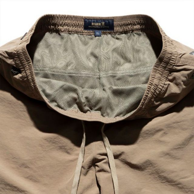 ロアーク デコン ウィンドパンツ リラックス メンズ DECON WIND PANTS RELAX RPJ1202-DSA ROARK ロアーク ナイロンパンツ テーパード 軽量 メッシュ DUSTY ARMY  (260316)