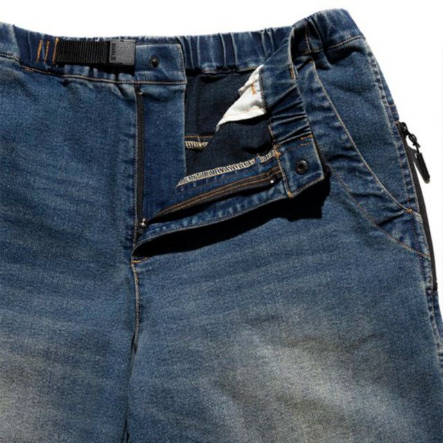 ロアーク トラベルパントデニム リラックス メンズ Travel Pant Denim Relax RPJ1203-STW ROARK ロアーク デニムパンツ ストレッチ テーパード イージーパンツ ストーンウォッシュ (260316)