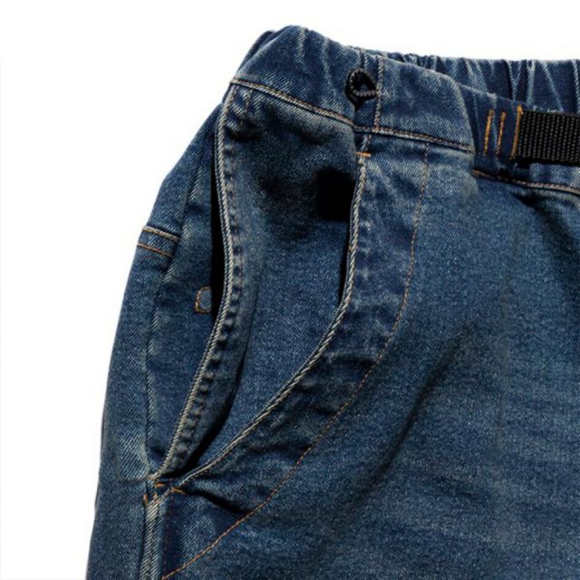 ロアーク トラベルパントデニム リラックス メンズ Travel Pant Denim Relax RPJ1203-STW ROARK ロアーク デニムパンツ ストレッチ テーパード イージーパンツ ストーンウォッシュ (260316)