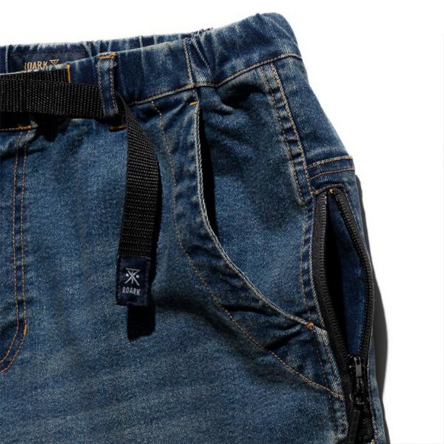ロアーク トラベルパントデニム リラックス メンズ Travel Pant Denim Relax RPJ1203-STW ROARK ロアーク デニムパンツ ストレッチ テーパード イージーパンツ ストーンウォッシュ (260316)