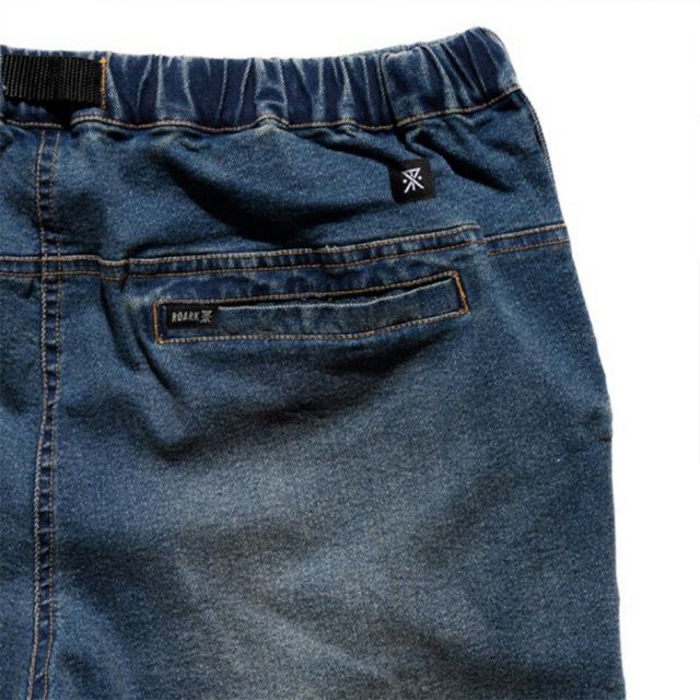 ロアーク トラベルパントデニム リラックス メンズ Travel Pant Denim Relax RPJ1203-STW ROARK ロアーク デニムパンツ ストレッチ テーパード イージーパンツ ストーンウォッシュ (260316)
