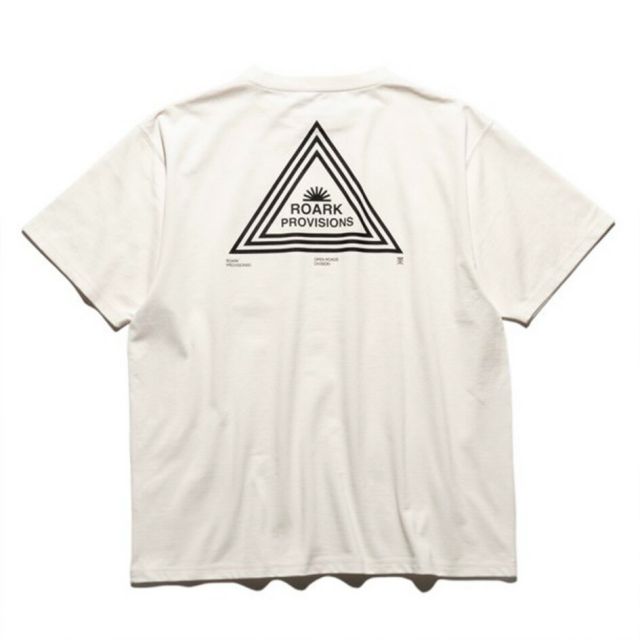 PROVISIONS ファインテックドライTシャツ ホワイト PROVISIONS FINE TECH DRY TEE RTJF1203-WHT ROARK ロアーク 半袖Tシャツ ドライ 吸湿 消臭 ポケットT メンズ メール便 (260316)