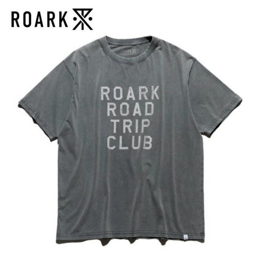 ROARK ロアーク ROAD TRIP WELL WORN TEE 半袖Tシャツ メンズ レディース ミドルウェイト コットン 抗菌 防臭 RTJM1200 アウトドア カジュアル メール便 (260316)