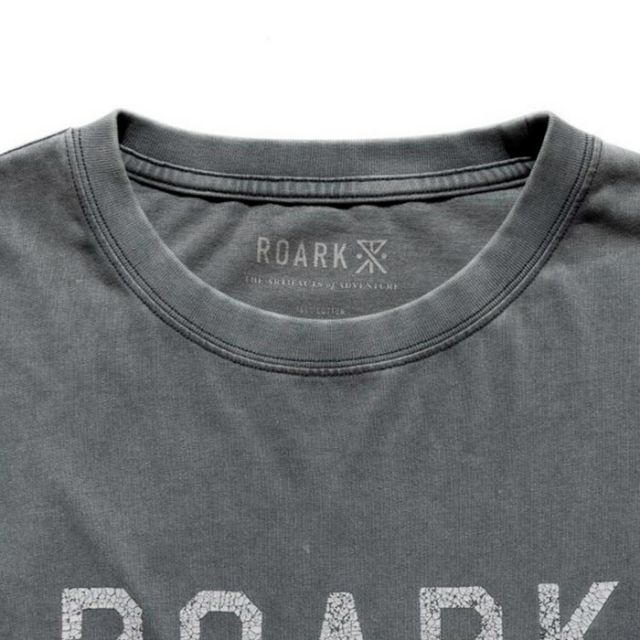 ROARK ロアーク ROAD TRIP WELL WORN TEE 半袖Tシャツ メンズ レディース ミドルウェイト コットン 抗菌 防臭 RTJM1200 アウトドア カジュアル メール便 (260316)