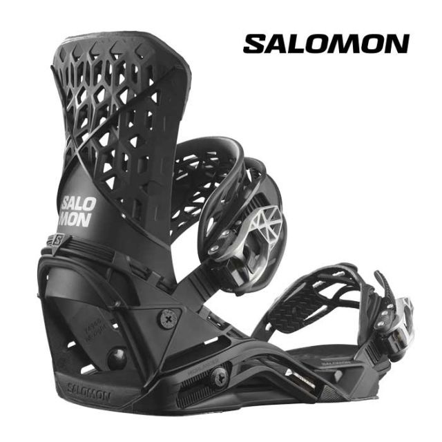 サロモン ハイランダー ビンディング salomon 23-24 HIGHLANDER BOARD BINDING BLK スノーボード スノボ バインディング binding [230930]