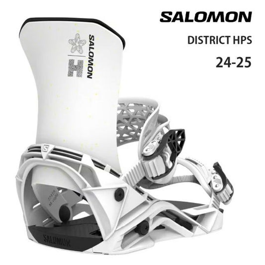 サロモン SALOMON DISTRICT HPS バインディング 中井孝治 コラボ SHADOWFIT パウダー フリーライド スノーボードビンディング