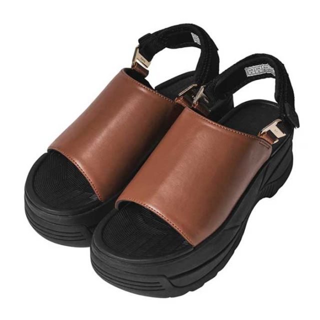 シャカ レディース 厚底 スポーツ サンダル SK-281 VACAY CHUNKY SHAKA チャンキーソール スポサン スライドサンダル 春夏 Y2K 2WAY 新作 ブラック ブラウン ホワイト 24cm 25cm  (240326)