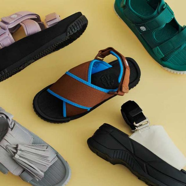 シャカ レディース 厚底 スポーツ サンダル SK-281 VACAY CHUNKY SHAKA チャンキーソール スポサン スライドサンダル 春夏 Y2K 2WAY 新作 ブラック ブラウン ホワイト 24cm 25cm  (240326)
