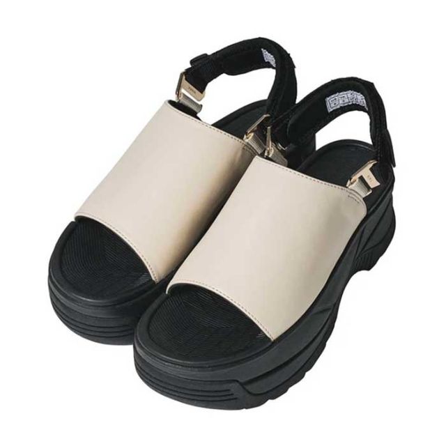 シャカ レディース 厚底 スポーツ サンダル SK-281 VACAY CHUNKY SHAKA チャンキーソール スポサン スライドサンダル 春夏 Y2K 2WAY 新作 ブラック ブラウン ホワイト 24cm 25cm  (240326)