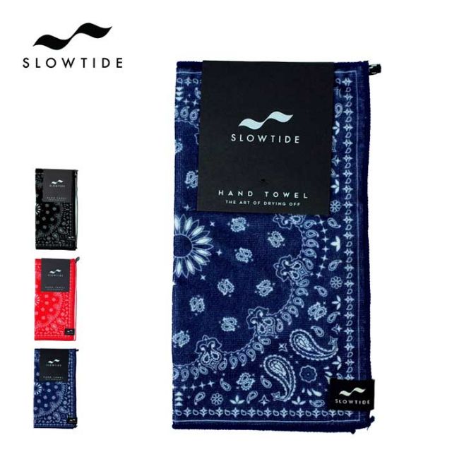 スロータイド ハンドタオル SLOWTIDE HAND TOWEL PAYSLEY PARK ミニタオル ハンカチ プチギフト 1000円ポッキリ メール便 (220506)