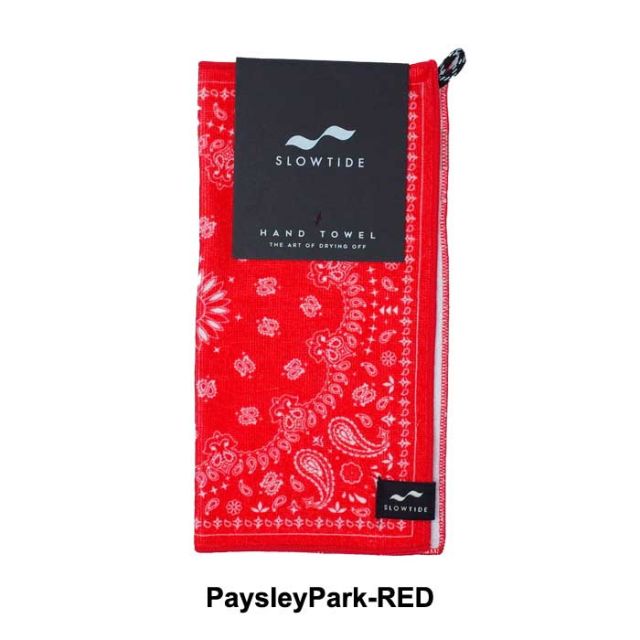 スロータイド ハンドタオル SLOWTIDE HAND TOWEL PAYSLEY PARK ミニタオル ハンカチ プチギフト 1000円ポッキリ メール便 (220506)