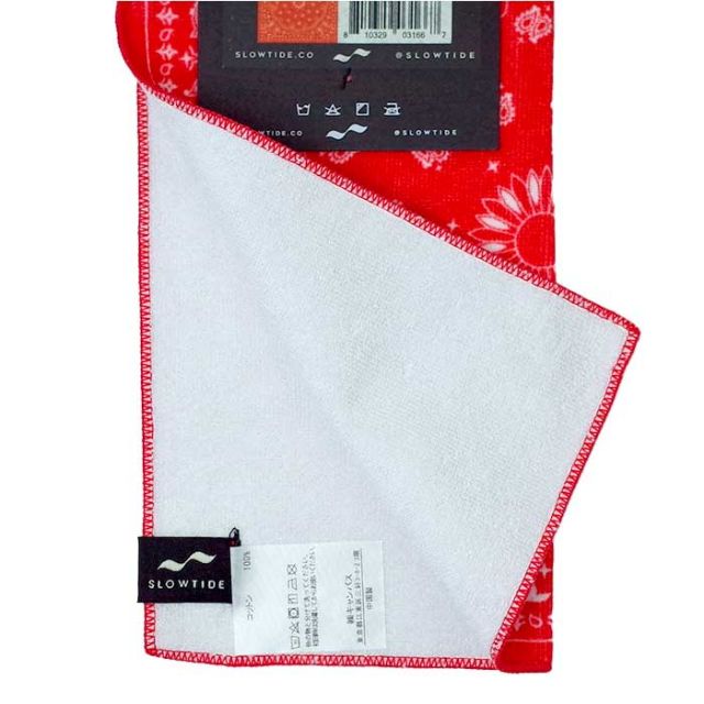 スロータイド ハンドタオル SLOWTIDE HAND TOWEL PAYSLEY PARK ミニタオル ハンカチ プチギフト 1000円ポッキリ メール便 (220506)