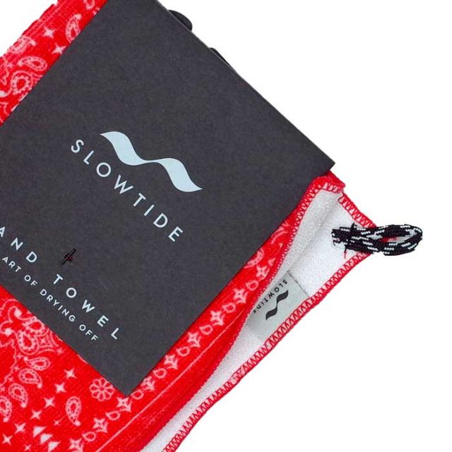 スロータイド ハンドタオル SLOWTIDE HAND TOWEL PAYSLEY PARK ミニタオル ハンカチ プチギフト 1000円ポッキリ メール便 (220506)