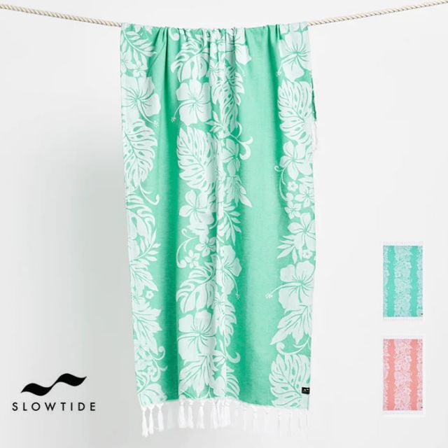 スロータイド トルコタオル SLOWTIDE [ ST1072 / ST1073 ] LOLO ロロ 大判 ビーチタオル アウトドア  96.5×185.4cm [230418]