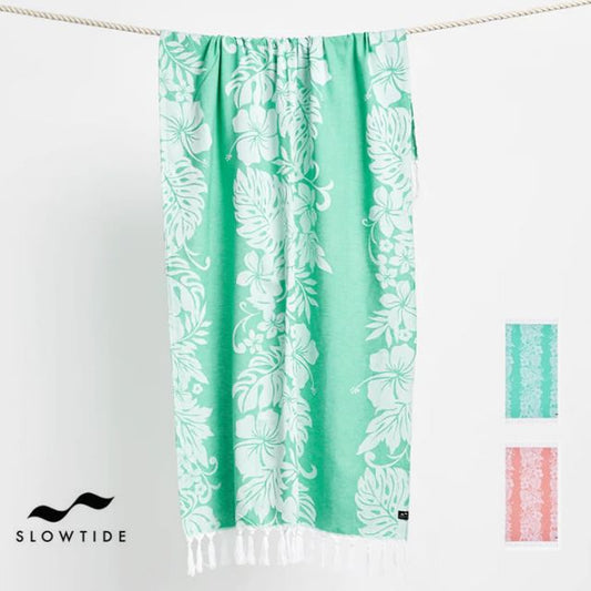 スロータイド トルコタオル SLOWTIDE [ ST1072 / ST1073 ] LOLO ロロ 大判 ビーチタオル アウトドア  96.5×185.4cm [230418]