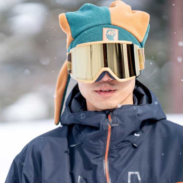 スミス スノーゴーグル SMITH SQUAD XL Coyote Pow Hunter CP Sun Black Gold Mirror / CP Storm Blue Sensor Mirror メンズ レディース ユニセックス 平面 (241023)
