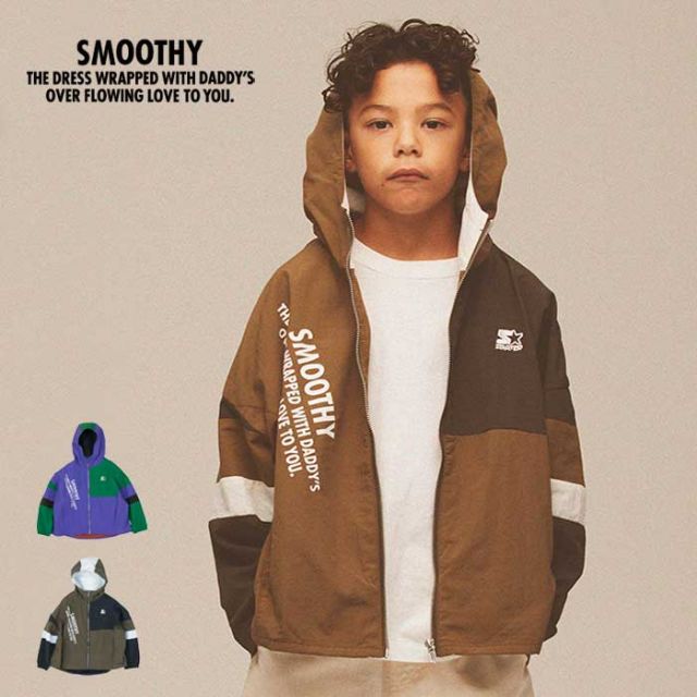 SMOOTHY 29JK-01 ナイロンジップパーカー