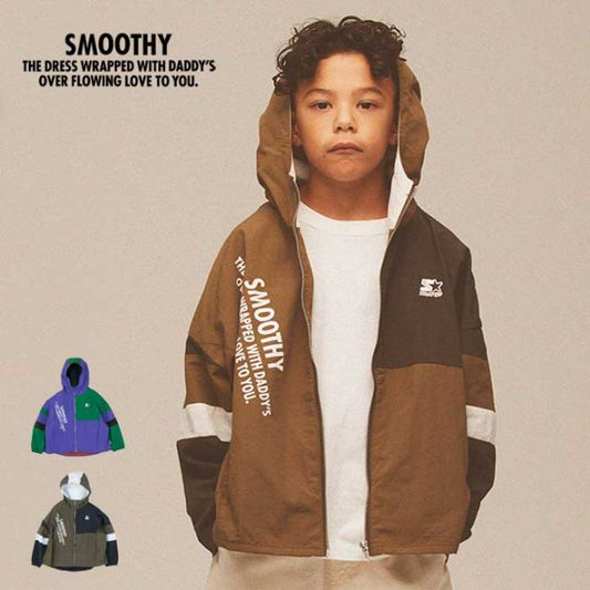 SMOOTHY 29JK-01 ナイロンジップパーカー