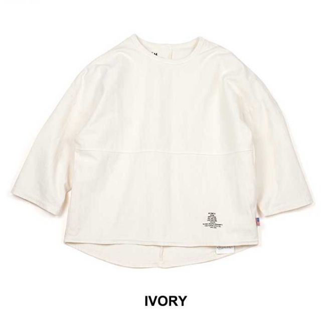 スムージー キッズ 7分袖Tシャツ SMOOTHY [ 29CA-07 ] 切替7分丈Tee 子供服 [メール便] [230216]
