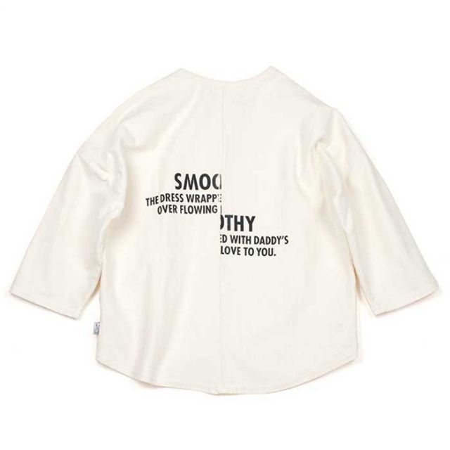 スムージー キッズ 7分袖Tシャツ SMOOTHY [ 29CA-07 ] 切替7分丈Tee 子供服 [メール便] [230216]