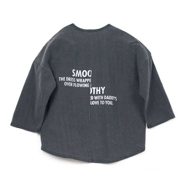 スムージー キッズ 7分袖Tシャツ SMOOTHY [ 29CA-07 ] 切替7分丈Tee 子供服 [メール便] [230216]