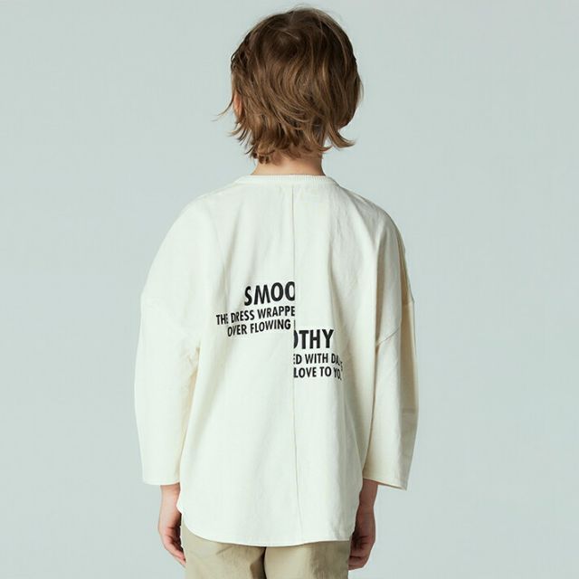 スムージー キッズ 7分袖Tシャツ SMOOTHY [ 29CA-07 ] 切替7分丈Tee 子供服 [メール便] [230216]