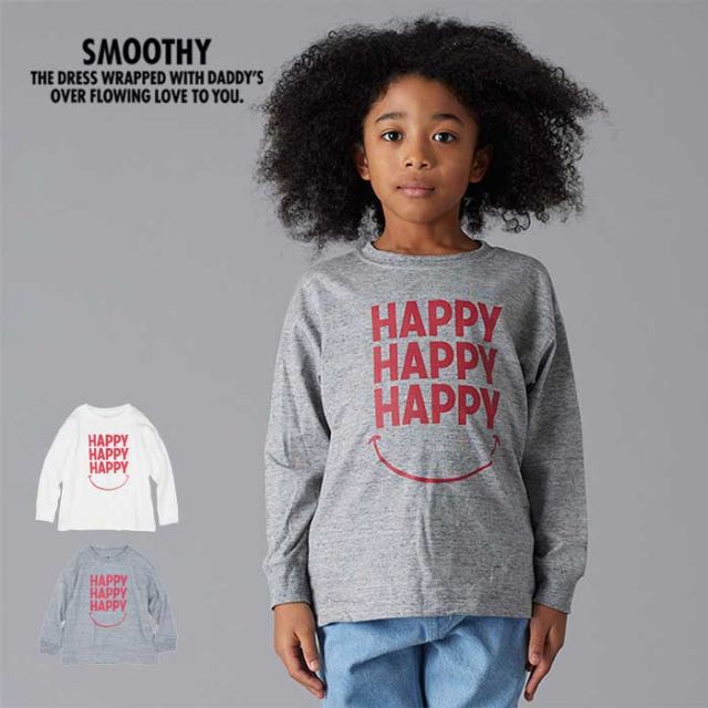 SMOOTHY 30CS-01 HAPPYロンTee