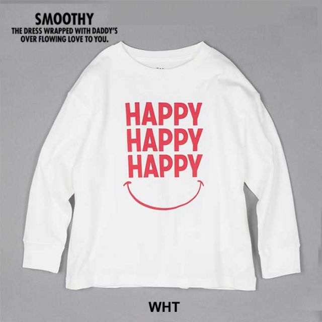 SMOOTHY 30CS-01 HAPPYロンTee