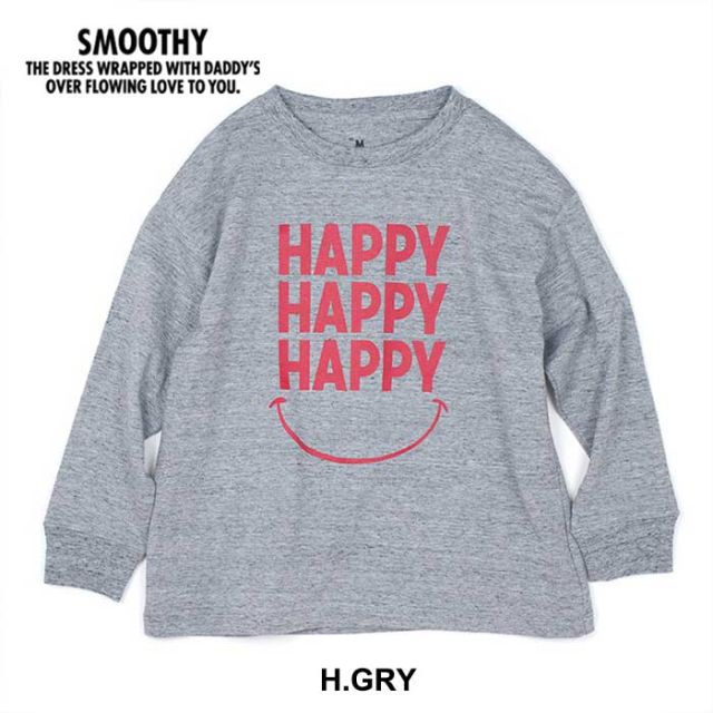 SMOOTHY 30CS-01 HAPPYロンTee