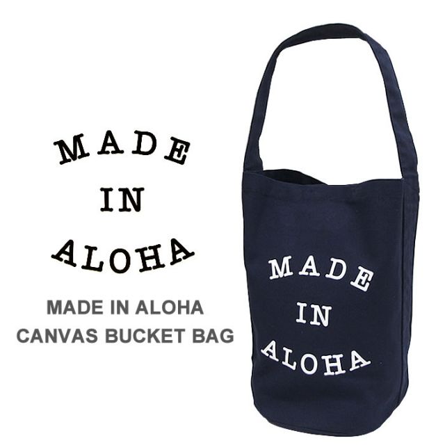 SONOTA ALOHA Canvas bucket bag