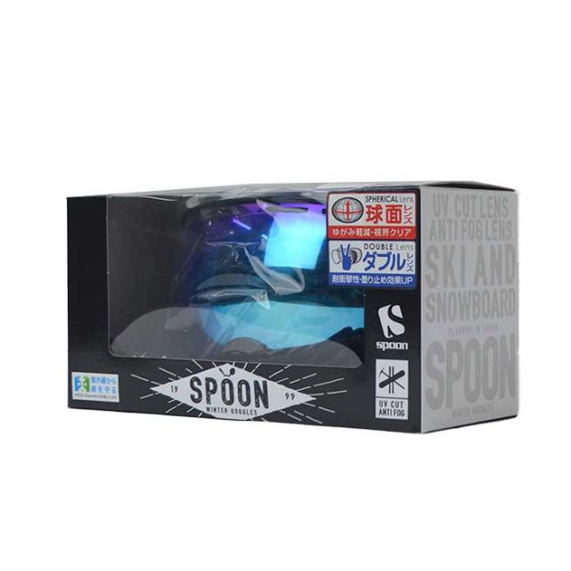 スノボ ゴーグル スプーン SPOON HOOD別注 ( SNPH-101-4 / SNPH-101-5 ) PARK スノーボード スキー goggle ユニセックス お手頃 ビギナー