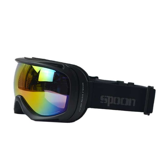スノボ ゴーグル スプーン SPOON HOOD別注 (SBPH-201-1) HALL スノーボード スキー goggle ユニセックス お手頃 ビギナー