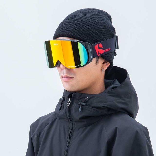 スノボ ゴーグル スプーン SPOON HOOD別注 (SYPH-202) FORMULA スノーボード スキー goggle ユニセックス お手頃 ビギナー