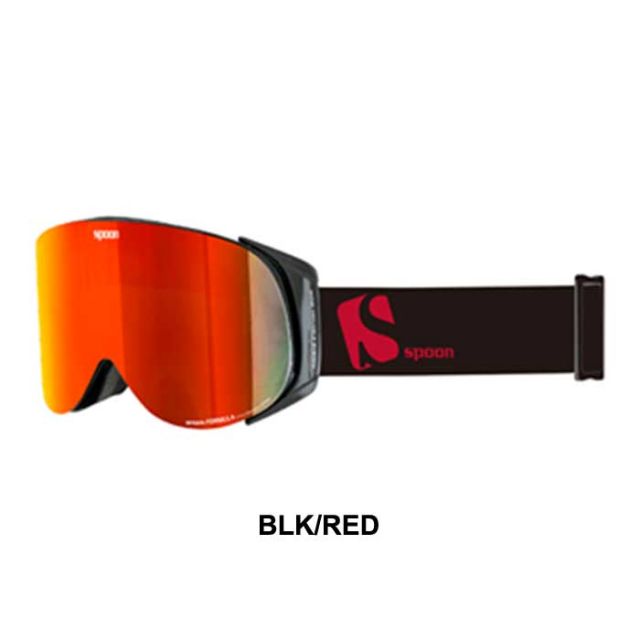 スノボ ゴーグル スプーン SPOON HOOD別注 (SYPH-202) FORMULA スノーボード スキー goggle ユニセックス お手頃 ビギナー