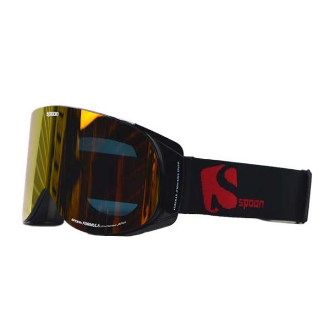 スノボ ゴーグル スプーン SPOON HOOD別注 (SYPH-202) FORMULA スノーボード スキー goggle ユニセックス お手頃 ビギナー