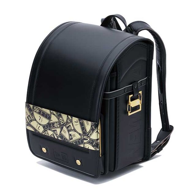 ニューエラ ランドセル 男の子 NEW ERA 2025 春入学 一年生 新入学 0885580  BLK/GOLD StompStamp ストンプスタンプ (260303)
