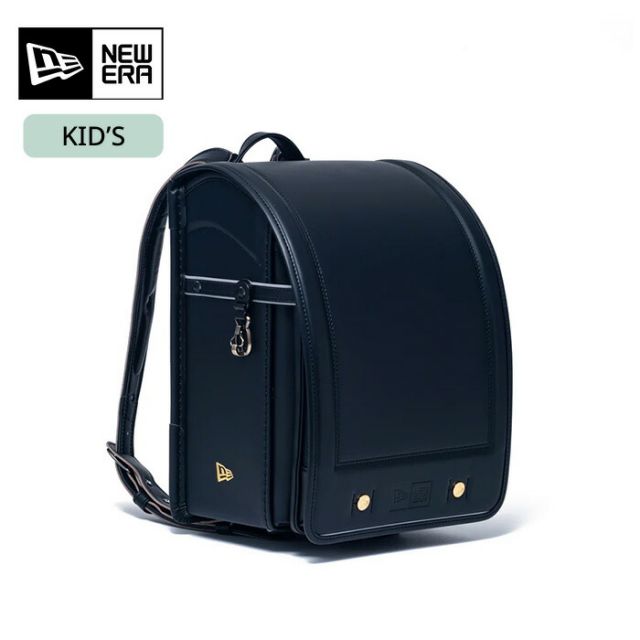 ランドセル NEW ERA ニューエラ キッズ スクールバッグ ランドセル ブラック ゴールド 14474854 A4フラットファイル対応 6年保証 軽量 人工皮革 男の子 0885960 NEWERA ランドセル BLK/GOLD Q
