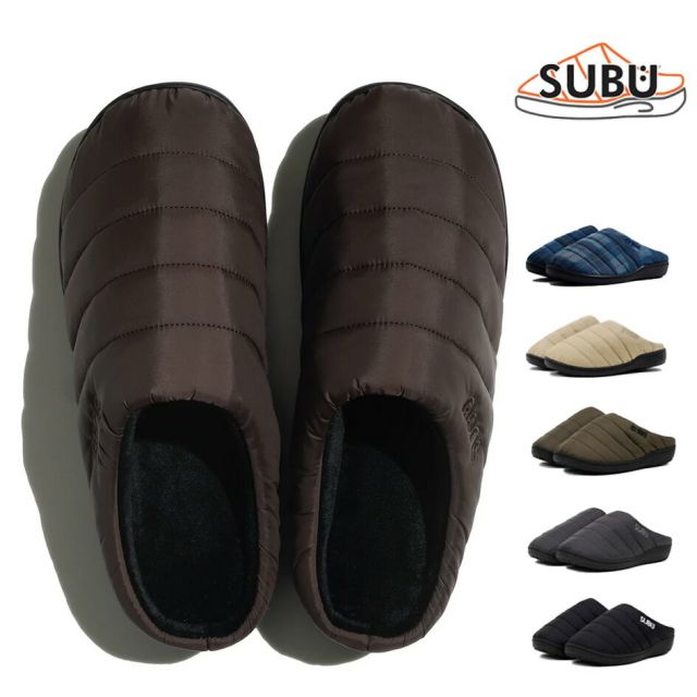 SUBU スブ サンダル 冬用 PERMANENT パーマネント スリッパ スリッポン ユニセックス フィット感 室内外どちらでも使える リラックス感抜群 冬のためのサンダル [230928]
