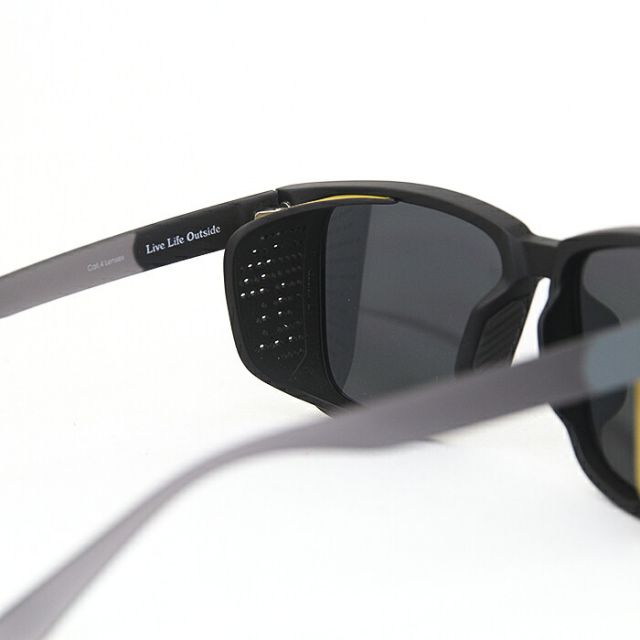 SUNSKI サンスキー COULOIR クーロワール STORM GREY SILVER ストームグレイシルバー SUNCOSSIP 偏光サングラス ミラーレンズ サイドシールド ユニセックス