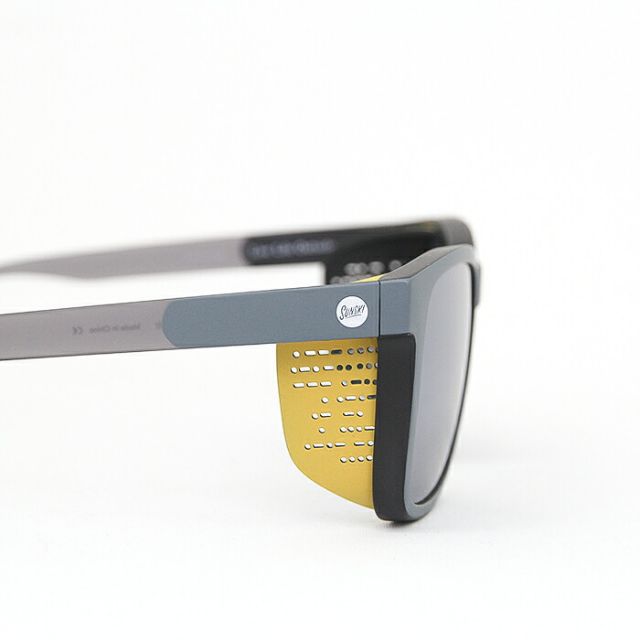 SUNSKI サンスキー COULOIR クーロワール STORM GREY SILVER ストームグレイシルバー SUNCOSSIP 偏光サングラス ミラーレンズ サイドシールド ユニセックス
