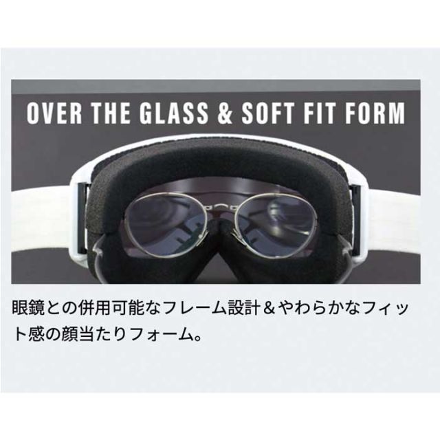 SWANS RA-MDH-CU-LP RACAN ゴーグル 25-26 スワンズ ラカン スキー スノボ スノーボード 調光ULTRA goggle [241023]
