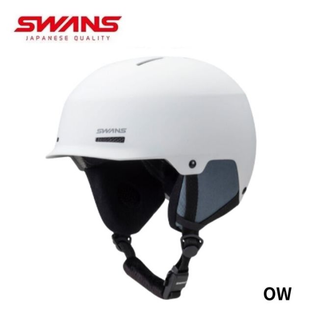 スワンズ ヘルメット SWANS メンズ レディース ユニセックス 25-26 HSF-251 マットブラック スノーヘルメット メンズ レディース ユニセックス M / L  (241107)