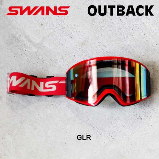 スワンズ SWANS OB-CMDH OUTBACK GLR CRW Q スキーゴーグル OUTBACK 調光ミラーモデル OB-CMDH GLR CRW フォトクロミックレンズ A-BLOW SYSTEM プレミアムアンチフォグ 曇り防止 メガネ対応 日本製 (251007)