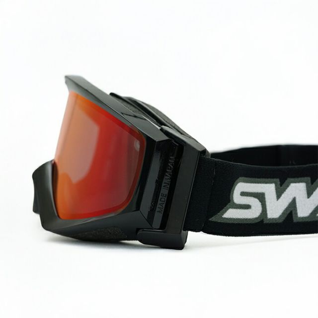 SWANS スワンズ ゴーグル 眼鏡対応 スキーゴーグル HOOD 別注 スノーゴーグル SWANS GUEST-MDH ミラーレンズ ヘルメット対応 ダブルレンズ UVカット くもり止め スノボ スノーボード goggle